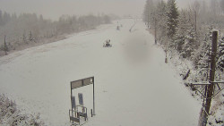 Kamera u nástupu na vlek svah A