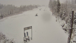 Kamera u nástupu na vlek svah A