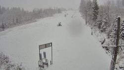 Kamera u nástupu na vlek svah A