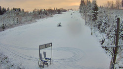 Kamera u nástupu na vlek svah A