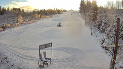 Kamera u nástupu na vlek svah A