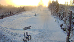 Kamera u nástupu na vlek svah A