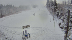 Kamera u nástupu na vlek svah A