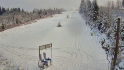 Kamera u nástupu na vlek svah A