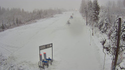 Kamera u nástupu na vlek svah A