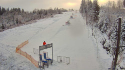 Kamera u nástupu na vlek svah A