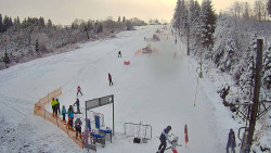 Kamera u nástupu na vlek svah A