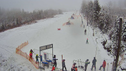 Kamera u nástupu na vlek svah A