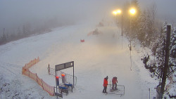 Kamera u nástupu na vlek svah A