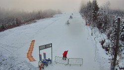 Kamera u nástupu na vlek svah A