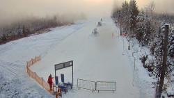 Kamera u nástupu na vlek svah A