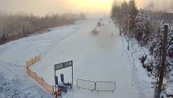 Kamera u nástupu na vlek svah A