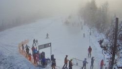 Kamera u nástupu na vlek svah A