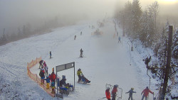 Kamera u nástupu na vlek svah A