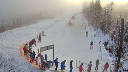 Kamera u nástupu na vlek svah A