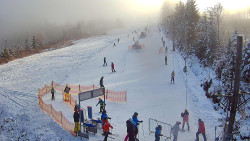 Kamera u nástupu na vlek svah A