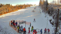 Kamera u nástupu na vlek svah A