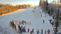 Kamera u nástupu na vlek svah A