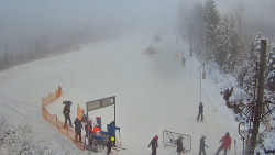 Kamera u nástupu na vlek svah A