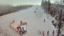 Kamera u nástupu na vlek svah A