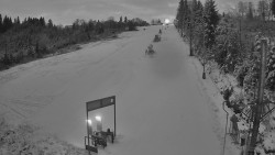 Kamera u nástupu na vlek svah A