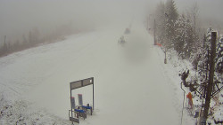 Kamera u nástupu na vlek svah A