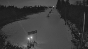 Skiareál Troják - Kamera u nástupu na vlek svah A - 5.12.2025 v 00:55