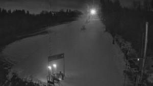 Skiareál Troják - Kamera u nástupu na vlek svah A - 5.12.2025 v 02:55