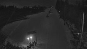 Skiareál Troják - Kamera u nástupu na vlek svah A - 5.12.2025 v 06:40