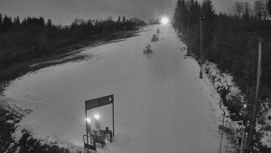 Skiareál Troják - Kamera u nástupu na vlek svah A - 5.12.2025 v 06:55