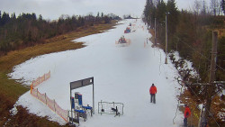 Kamera u nástupu na vlek svah A