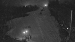 Kamera u nástupu na vlek svah A