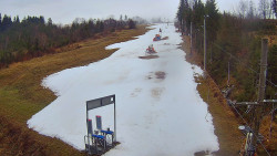 Kamera u nástupu na vlek svah A