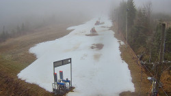 Kamera u nástupu na vlek svah A