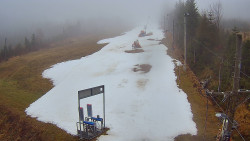 Kamera u nástupu na vlek svah A