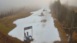 Kamera u nástupu na vlek svah A