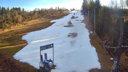 Kamera u nástupu na vlek svah A