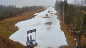 Skiareál Troják - Kamera u nástupu na vlek svah A - 19.12.2025 v 10:50