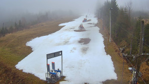 Skiareál Troják - Kamera u nástupu na vlek svah A - 19.12.2025 v 14:45
