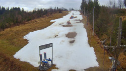 Kamera u nástupu na vlek svah A