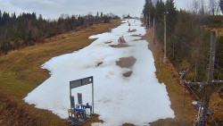 Kamera u nástupu na vlek svah A