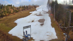 Kamera u nástupu na vlek svah A