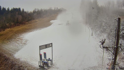 Kamera u nástupu na vlek svah A