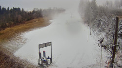 Kamera u nástupu na vlek svah A