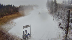 Kamera u nástupu na vlek svah A