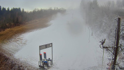 Kamera u nástupu na vlek svah A