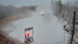 Kamera u nástupu na vlek svah A