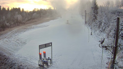 Kamera u nástupu na vlek svah A