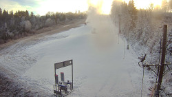 Kamera u nástupu na vlek svah A