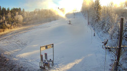 Kamera u nástupu na vlek svah A